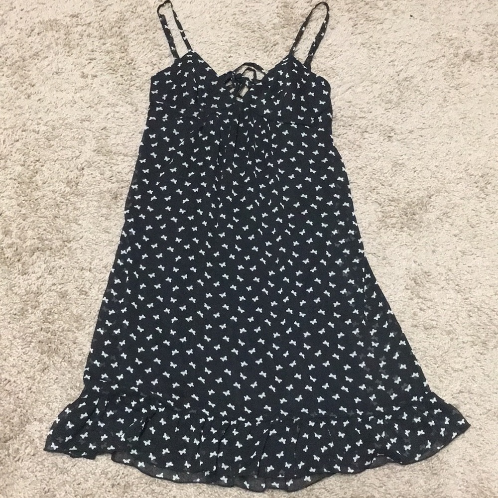 Johnny Martin Black Sheer Summer Dress